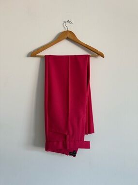 Banana Republic Pink Pleated Trousers